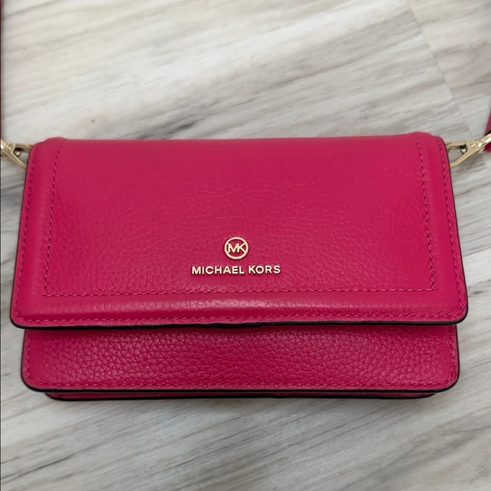 Michael Kors Fuchsia Crossbody Bag one size